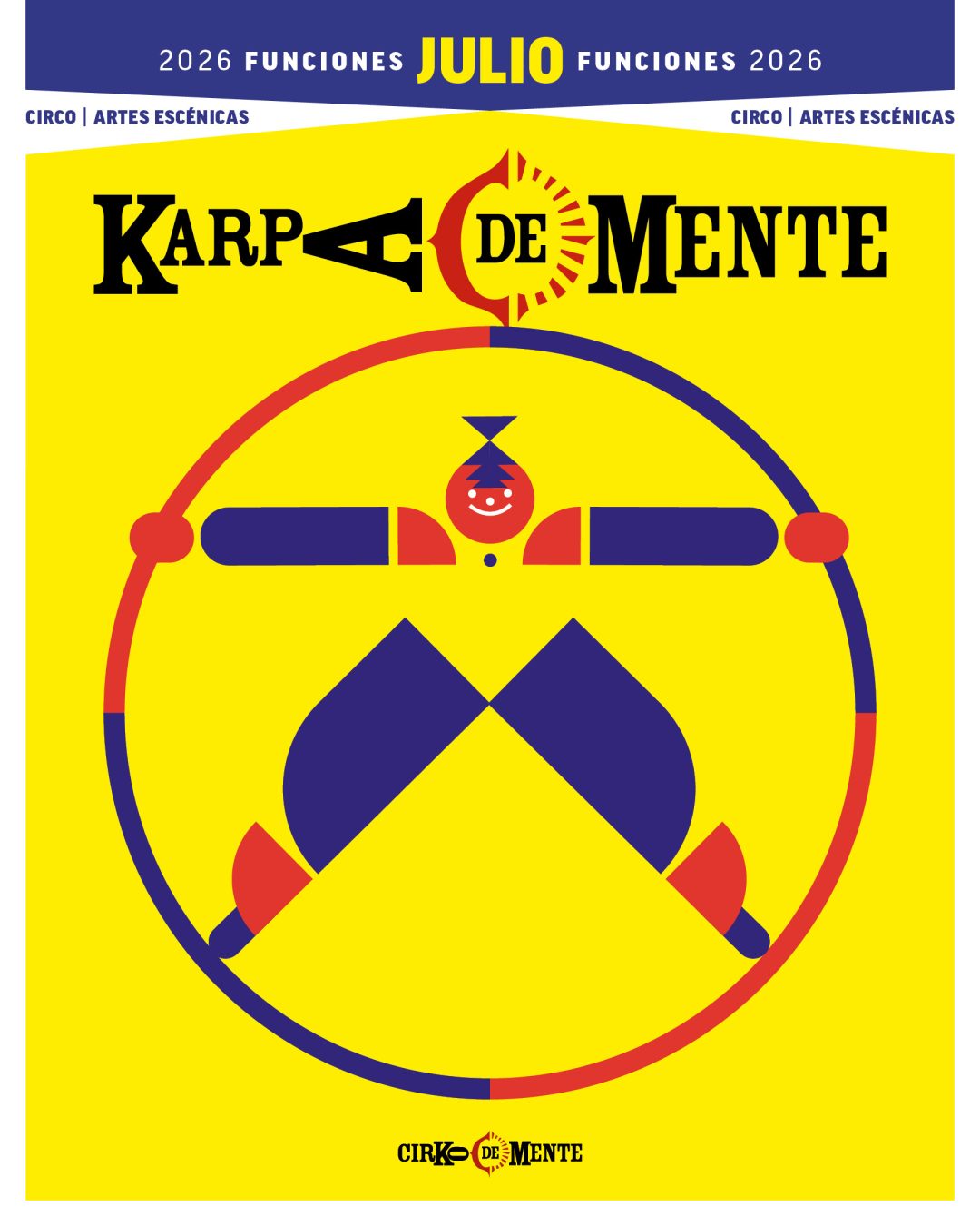 Kartelera Karpa de Mente julio