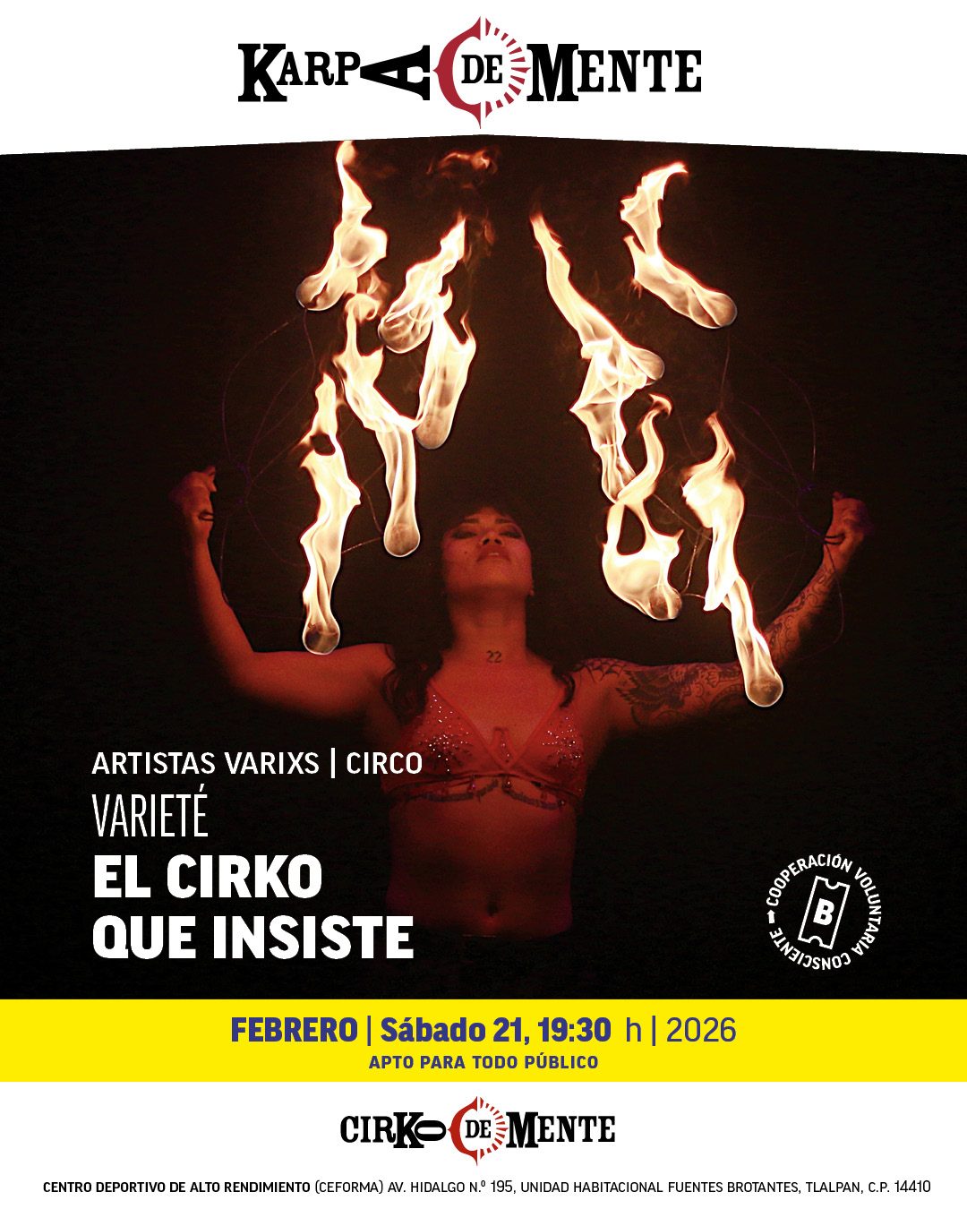 Varieté. El cirko que insiste